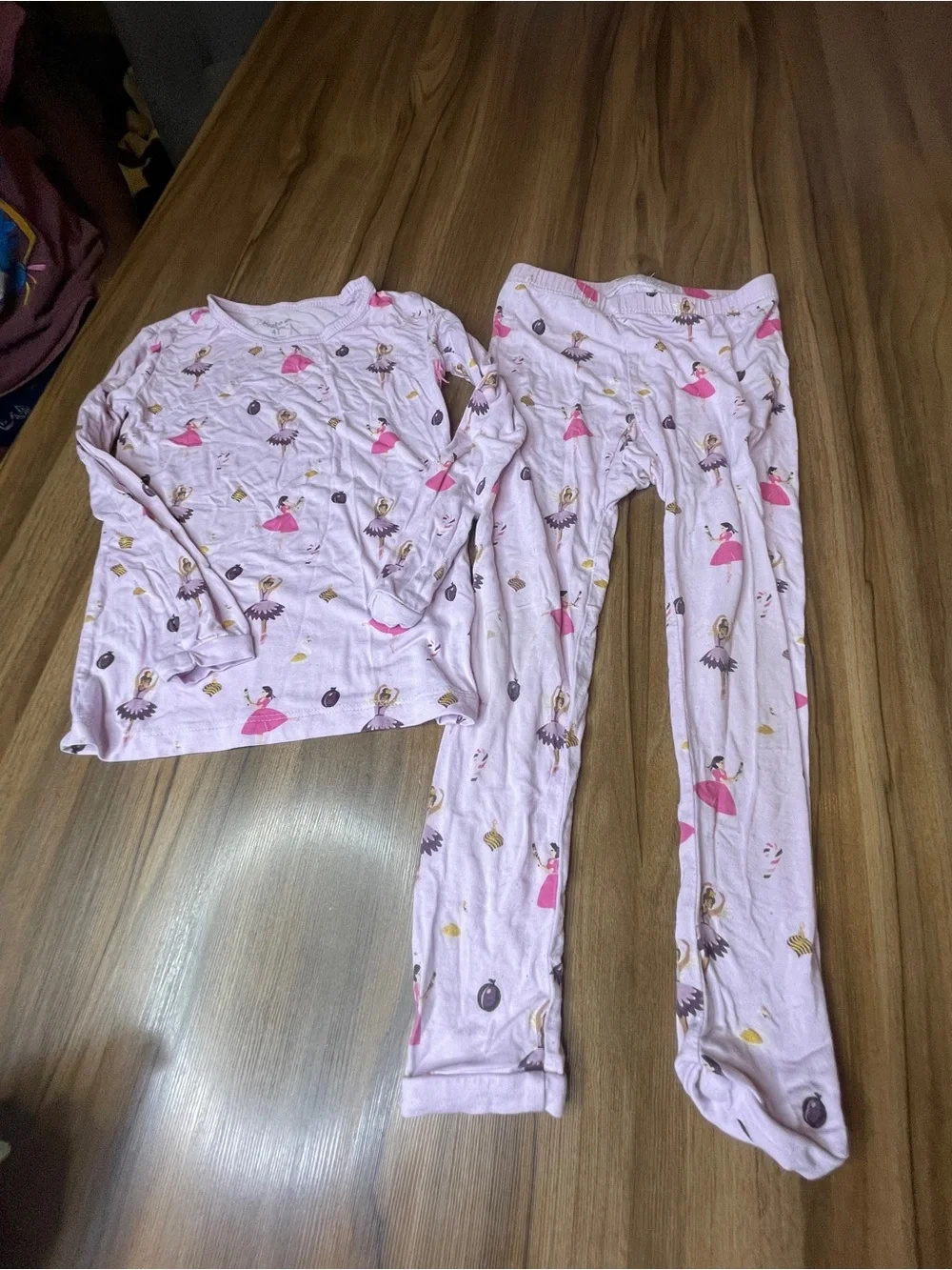 Kyte Baby Long Sleeve Pajama Set | Sugar Plum  4T